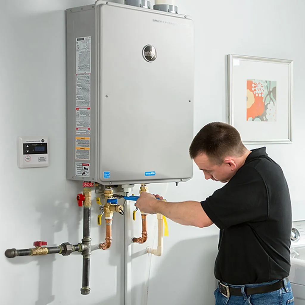 tankless water heater repair in Rio frio, TX